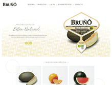 Tablet Screenshot of frutasbruno.com